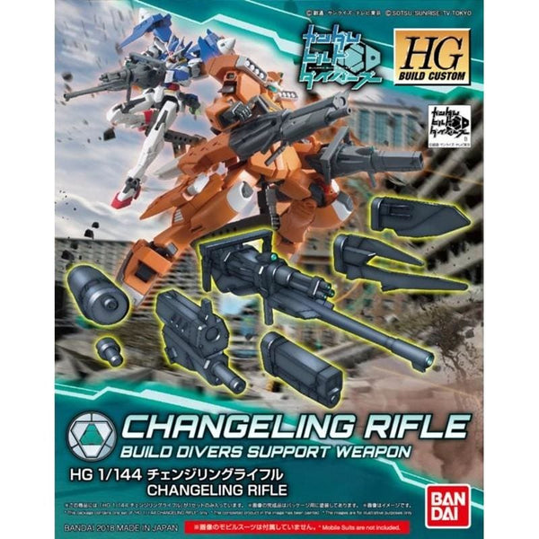 1/144 HG Changeling Rifle Model Kit - Model