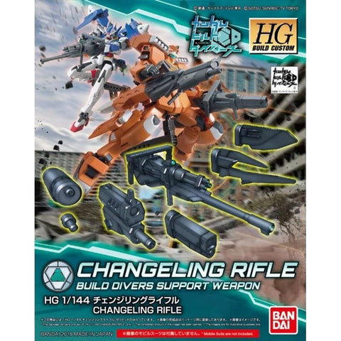 1/144 HG Changeling Rifle Model Kit - Model