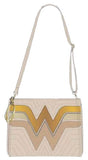 Wonder Woman - Cream Quilted Tote
