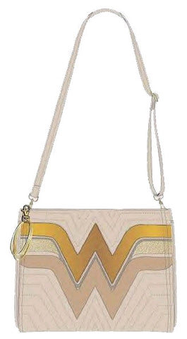 Wonder Woman - Cream Quilted Tote