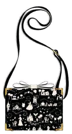 Cinderella - Black & White Box Crossbody