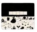Cinderella - Black & White Purse