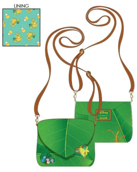A Bugs Life - Leaf Crossbody Bag - Bags & Accessories