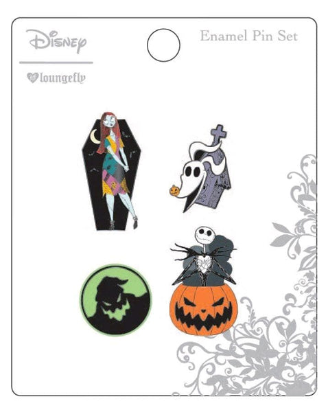 A Nightmare Before Christmas - Enamel Pin 4pk - Bags & Accessories