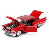 A Nightmare on Elm St - 1958 Cadillac Series 62 1:24 with Figure Hollywood Ride - Metal Figures & Vehicles