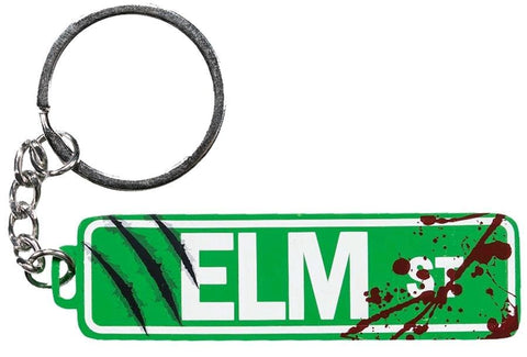 A Nightmare On Elm Street - Elm St Sign Metal Keychain - Keychain