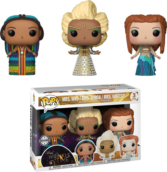 A Wrinkle In Time - 3 Mrs Pop! 3Pk !e Rs - Pop! Vinyl