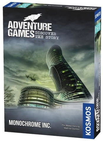Adventure Games - Monochrome Inc - Board Game
