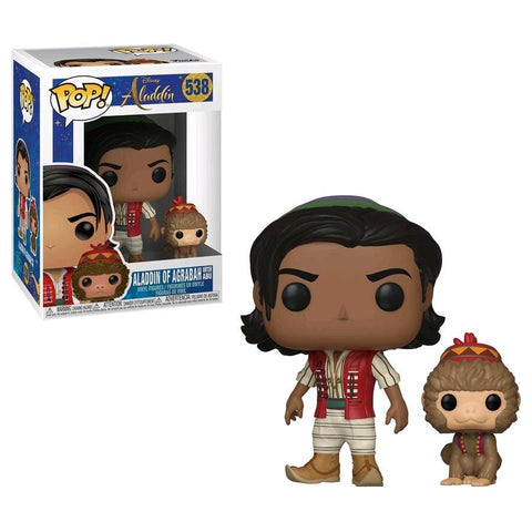 Aladdin (2019) - Aladdin of Agrabah with Abu Pop! Vinyl - Pop! Vinyl