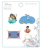 Aladdin - Enamel Pin 4-Pack - Badges & Pins