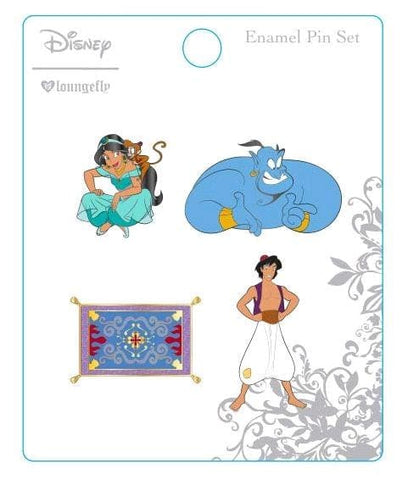 Aladdin - Enamel Pin 4-Pack - Badges & Pins