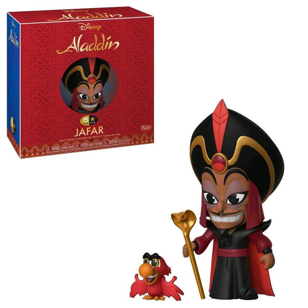 Aladdin - Jafar With Iago 5 Star Vinyl Figure - Vinyl Figure