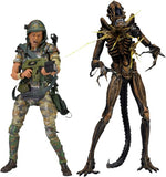 Aliens - 7 Hudson vs Brown Warrior Action Figure 2 Pack - Action Figure