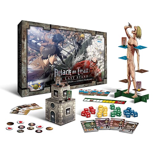 Attack on Titan - Tactical Board Game - Board Game