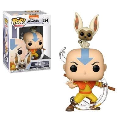 Avatar The Last Airbender - Aang With Momo Pop! Vinyl - Pop! Vinyl
