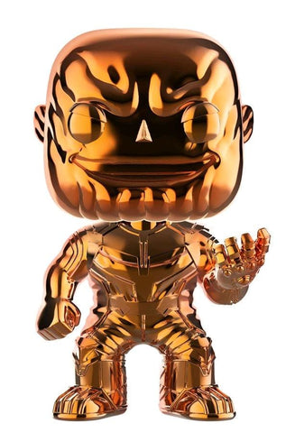 Avengers 3: Infinity War - Thanos Orange Chrome US Exclusive Pop! Vinyl [RS] - Pop! Vinyl