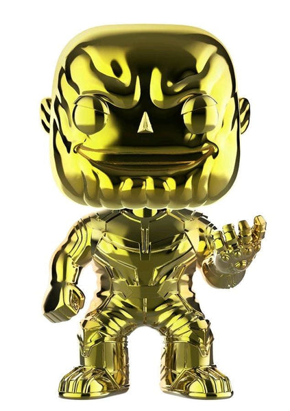 Avengers 3: Infinity War - Thanos Yellow Chrome US Exclusive Pop! Vinyl [RS] - Pop! Vinyl