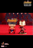 Avengers 3 - Movbi & Iron Man Mk L Cosbaby Set - Vinyl Figure