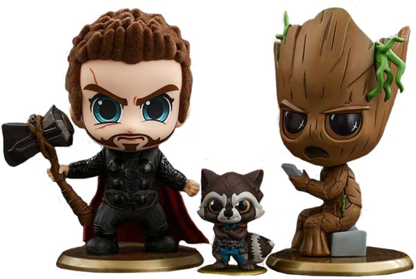 Avengers 3 - Thor Rocket & Groot Cosbaby - Vinyl Figure