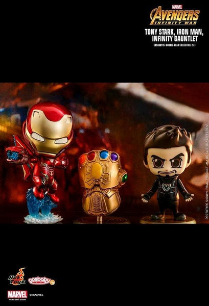 Avengers 3 - Tony Iron Man Gauntlet Cosbaby - Vinyl Figure