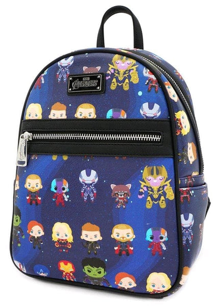 Avengers 4 - Chibi Print Mini Backpack - Bags & Accessories