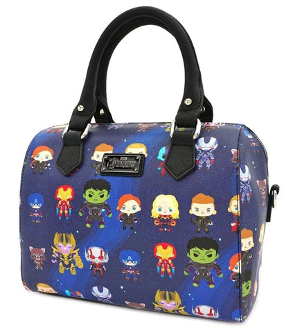 Avengers 4 - Chibi Print Mini Duffle Bag - Bags & Accessories