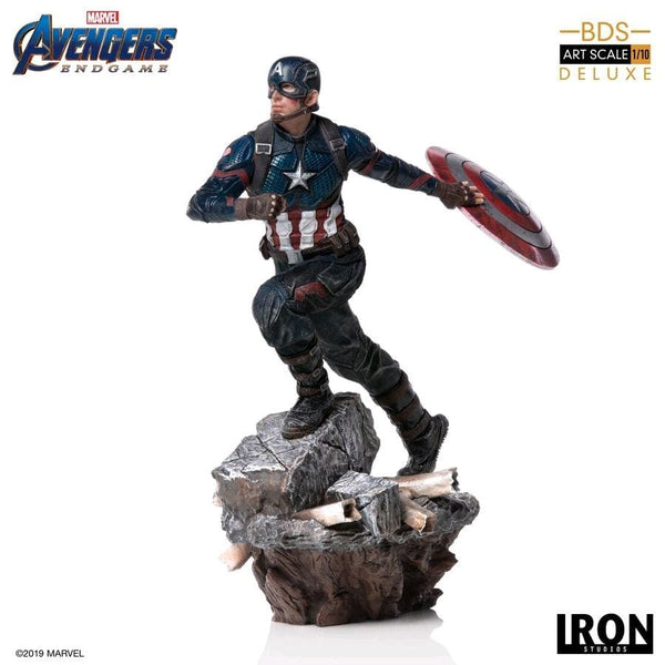 Avengers 4: Endgame - Captain America 1:10 Deluxe Scale Statue - Premium Statue
