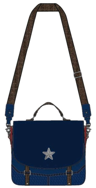 Avengers 4: Endgame - Captain America Costume Messenger Bag - Bags & Accessories