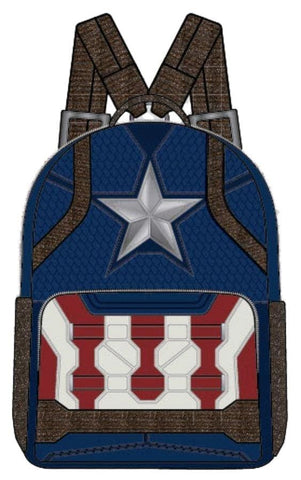 Avengers 4: Endgame - Captain America Costume Mini Backpack - Bags & Accessories