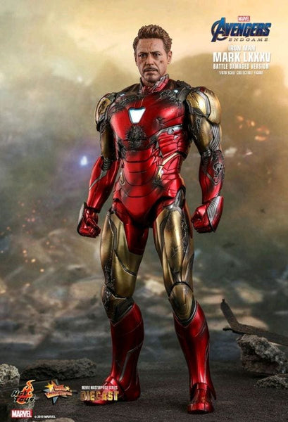 Avengers 4: Endgame - Iron Man Mark LXXXV (Battle Damaged) Diecast 1/6th Scale Action Figure - Premium Action Figure