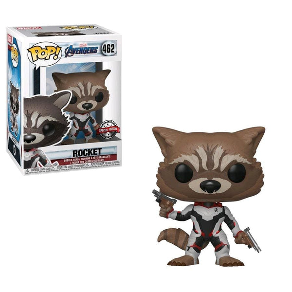 Avengers 4: Endgame - Rocket Team Suit US Exclusive Pop! Vinyl [RS] - Pop! Vinyl