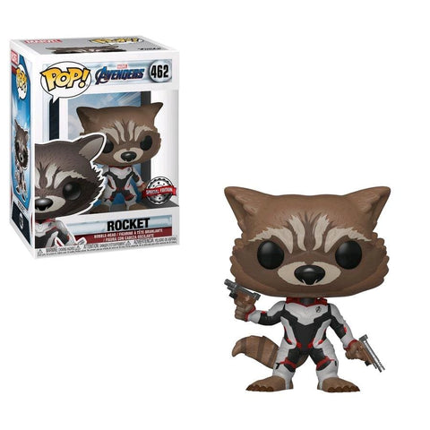 Avengers 4: Endgame - Rocket Team Suit US Exclusive Pop! Vinyl [RS] - Pop! Vinyl