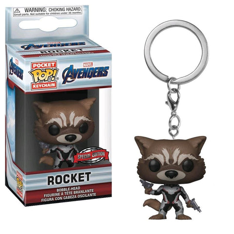 Avengers 4: Endgame - Rocket US Exclusive Pocket Pop! Keychain [RS] - Keychain