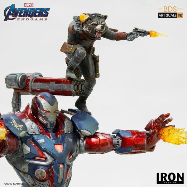 Avengers 4: Endgame - War Machine & Rocket 1:10 Scale Statue - Premium Statue