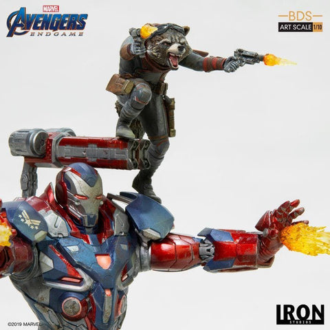 Avengers 4: Endgame - War Machine & Rocket 1:10 Scale Statue - Premium Statue