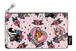 Bambi - Bambi And Thumper Tattoo Print Pencil Case - Bags & Accessories