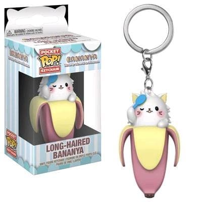 Bananya - Long-Haired Bananya Pop! Keychain - Keychain