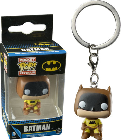 Batman - 75th Anniv Yellow Pop! Keychain - Keychain