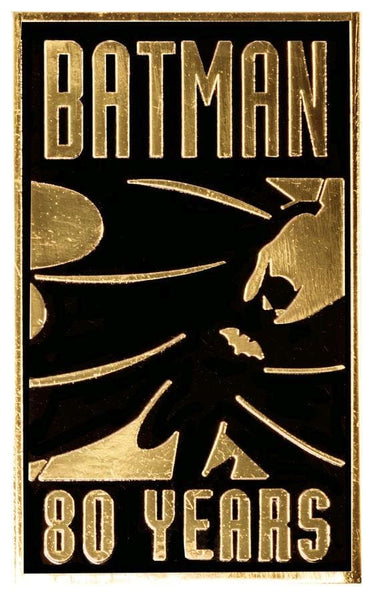 Batman - 80th Anniversary Gold Pin - Badges & Pins
