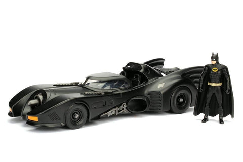 Batman - Batmobile 1989 1:24 with Batman - Action Figure