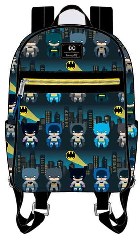 Batman - Gotham City Chibi Print Mini Backpack - Bags & Accessories