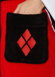 Batman - Harley Quinn Hooded Fleece Bathrobe - Clothing & Cosplay