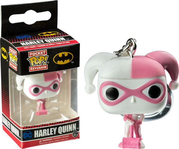 Batman - Harley Quinn Pink Pop! Keychain !e Rs - Keychain