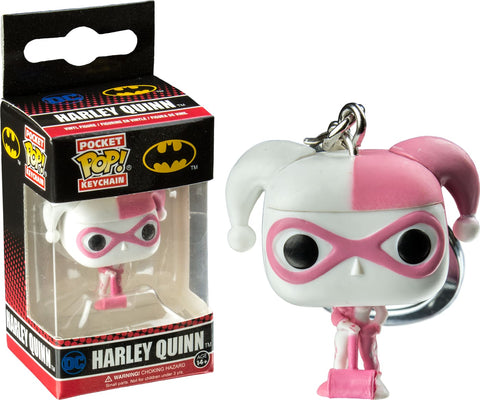 Batman - Harley Quinn Pink Pop! Keychain !e Rs - Keychain