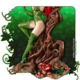 Batman - Poison Ivy on Vine Throne with Killer Flower Statue (with 1-of-1 Chance) - Premium Statue
