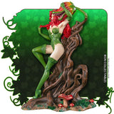 Batman - Poison Ivy on Vine Throne with Killer Flower Statue (with 1-of-1 Chance) - Premium Statue
