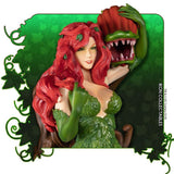 Batman - Poison Ivy on Vine Throne with Killer Flower Statue (with 1-of-1 Chance) - Premium Statue