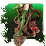 Batman - Poison Ivy on Vine Throne with Killer Flower Statue (with 1-of-1 Chance) - Premium Statue