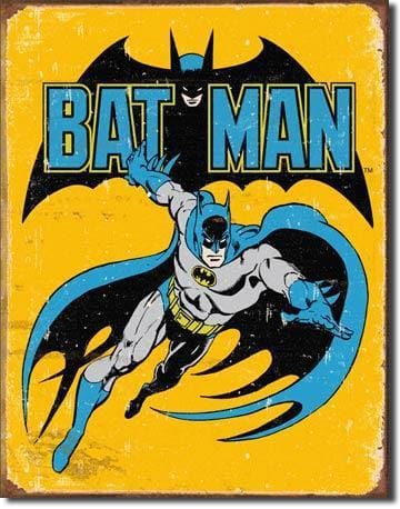 Batman - Retro Metal Sign - Posters & Art Prints