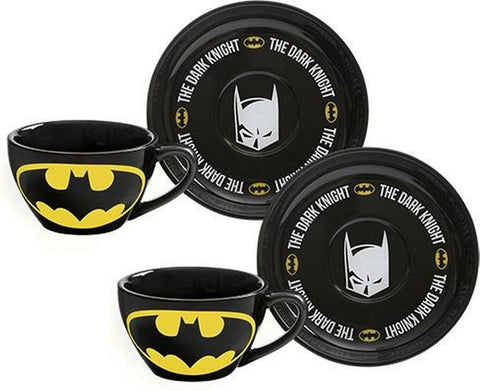 Batman - Teacup and Saucer Set of 2 - Homewares